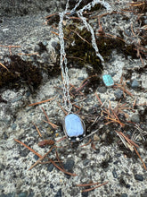 Load image into Gallery viewer, Blue Lace Agate Necklace

