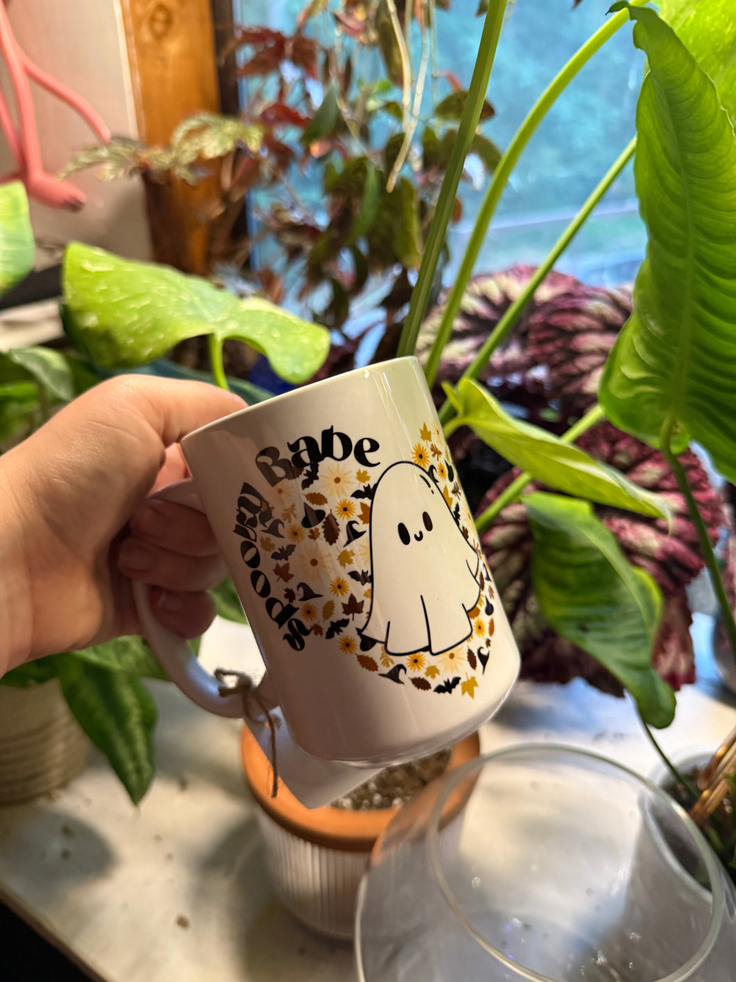 Spooky babe mug