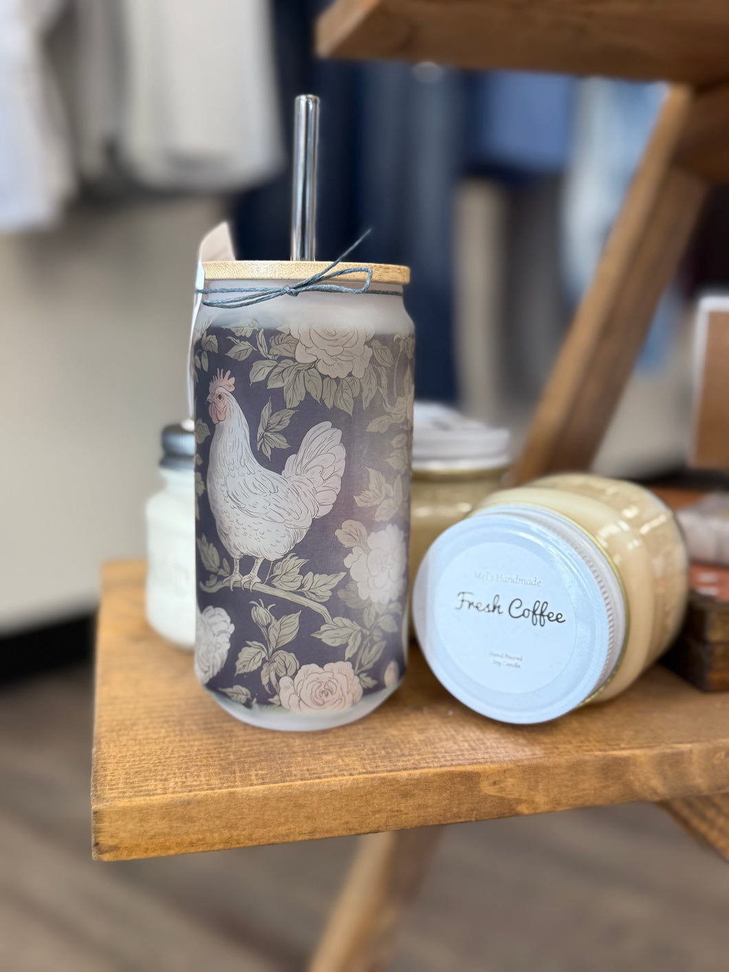 Vintage Chickens Tumbler