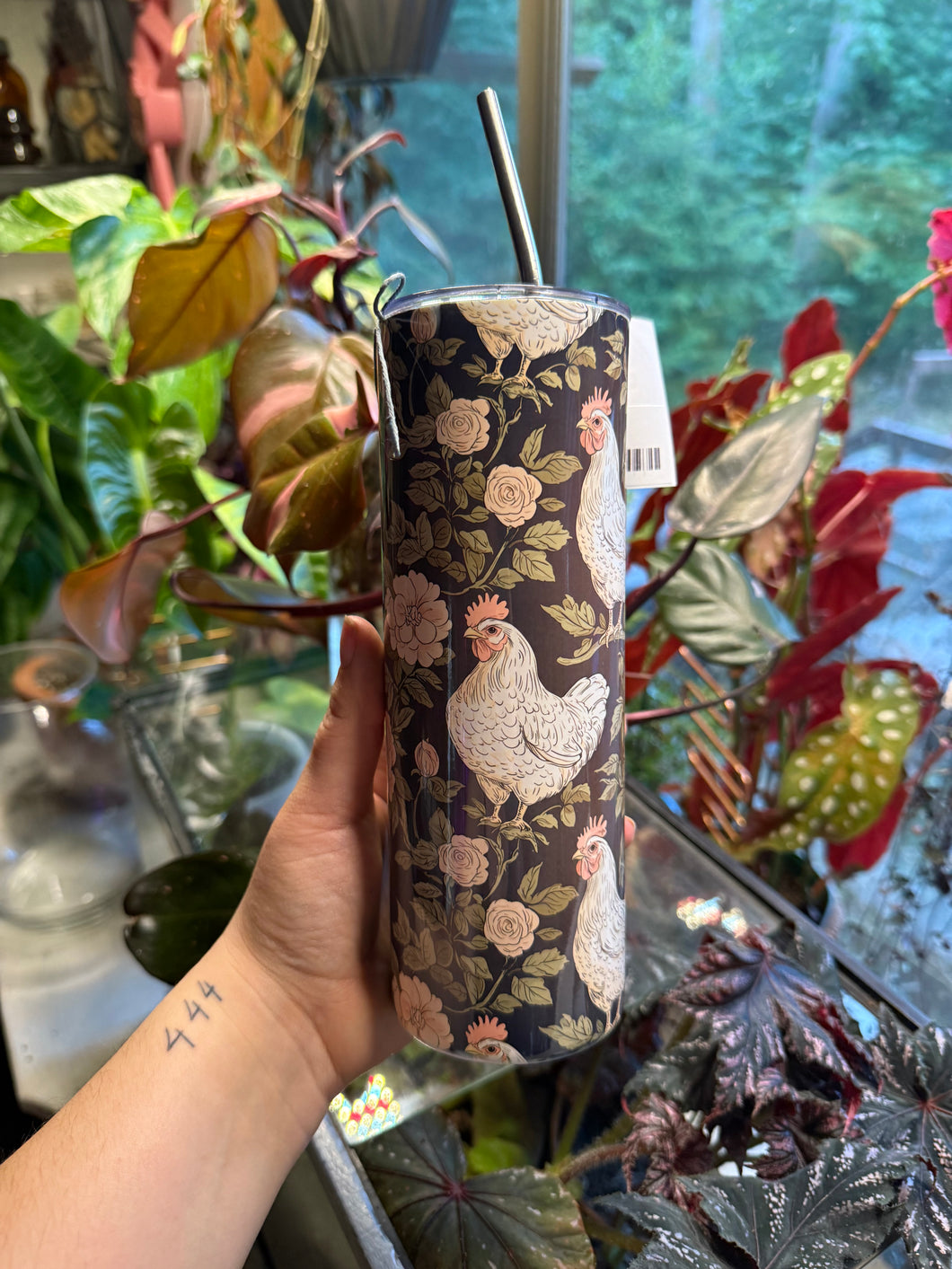 Vintage Chicken Tumbler