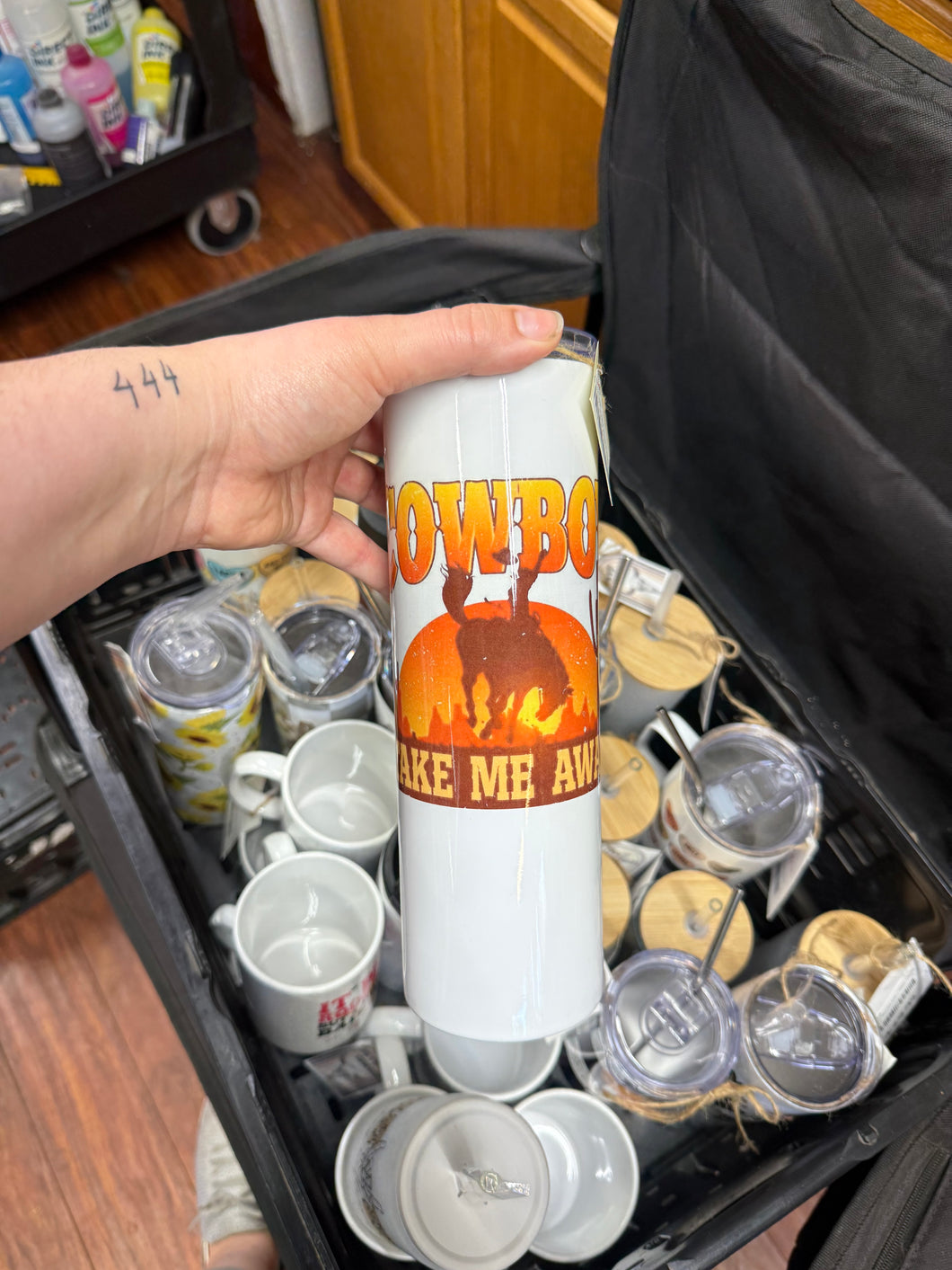 Cowboy tumbler