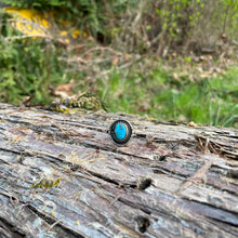 Load image into Gallery viewer, Turquoise Vintage Circle Ring
