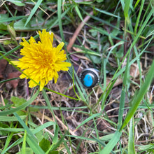 Load image into Gallery viewer, Turquoise Vintage Circle Ring
