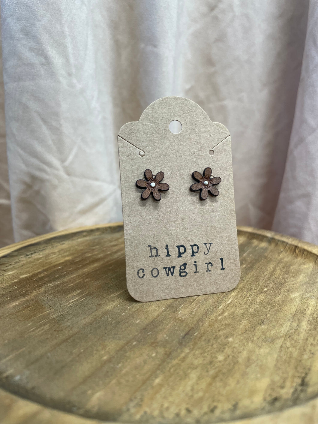 Be Sweet Genuine Leather Earrings