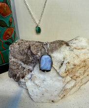 Load image into Gallery viewer, Blue Lace Agate Necklace
